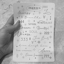 Load image into Gallery viewer, Script & Floral Practice Skin