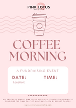 Load image into Gallery viewer, Downloadable- ‘Coffee Morning Fundraiser’’