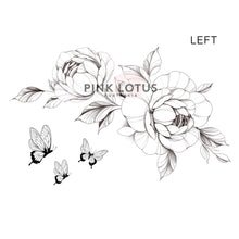 Load image into Gallery viewer, Floral & Butterflies- Scar Coverage- Grey wash