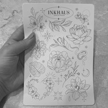 Load image into Gallery viewer, Script & Floral Practice Skin