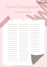 Load image into Gallery viewer, Downloadable- ‘Charity Fun Run’’