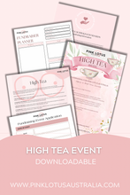 Load image into Gallery viewer, Downloadable- ‘High Tea’’