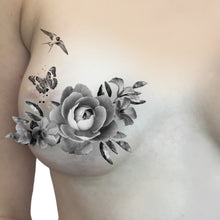 Load image into Gallery viewer, Floral Scar Coverage Tattoos