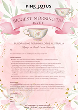 Load image into Gallery viewer, Downloadable- ‘Biggest Morning Tea’’