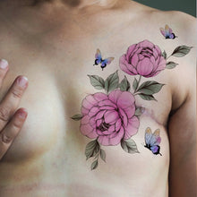 Load image into Gallery viewer, Floral Scar Coverage Tattoos