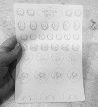 Load image into Gallery viewer, PARAMEDICAL 3D Nipple & Areola Practice Skins