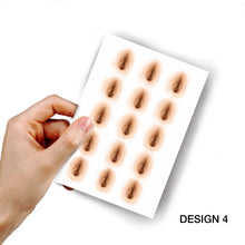 Load image into Gallery viewer, 3D Belly button/ Naval Temporary Tattoo
