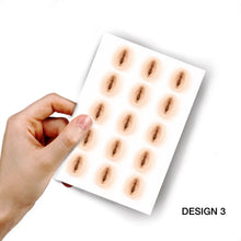 Load image into Gallery viewer, 3D Belly button/ Naval Temporary Tattoo
