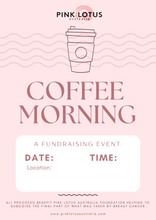 Load image into Gallery viewer, Downloadable- ‘Coffee Morning Fundraiser’’ FREE

