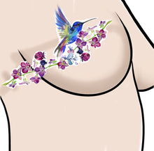 Load image into Gallery viewer, Floral Scar Coverage Tattoos
