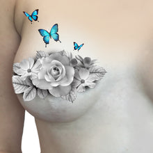 Load image into Gallery viewer, Floral Scar Coverage Tattoos
