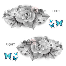 Load image into Gallery viewer, Floral Scar Coverage Tattoos
