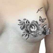 Load image into Gallery viewer, Floral Scar Coverage Tattoos
