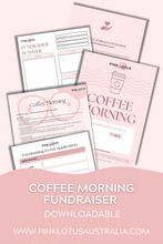 Load image into Gallery viewer, Downloadable- ‘Coffee Morning Fundraiser’’ FREE
