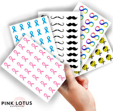 Load image into Gallery viewer, Fundraiser- Custom Temporary Tattoos
